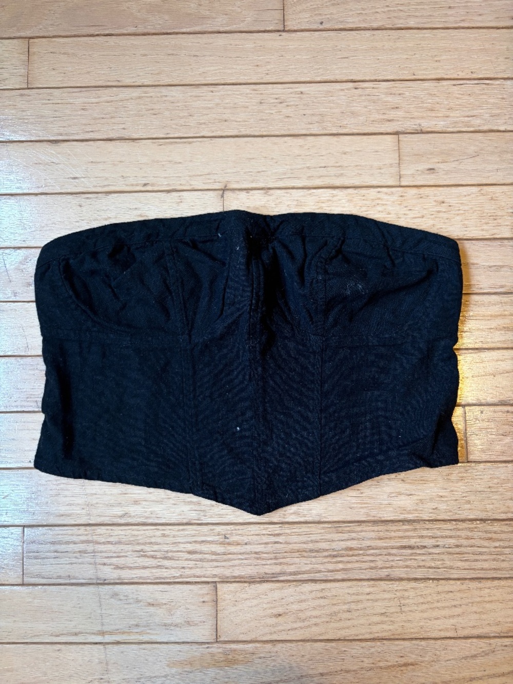 Free People Strapless Crop Top